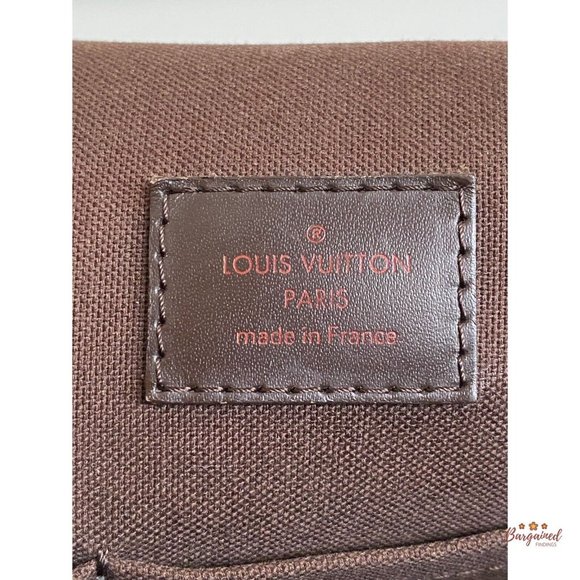 Authentic Louis Vuitton Damier Ebene Coated Canvas Brooklyn PM Crossbody Bag - Picture 11 of 14